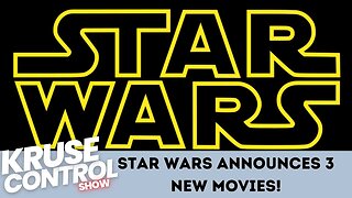 3 new Star Wars Movies Coming!