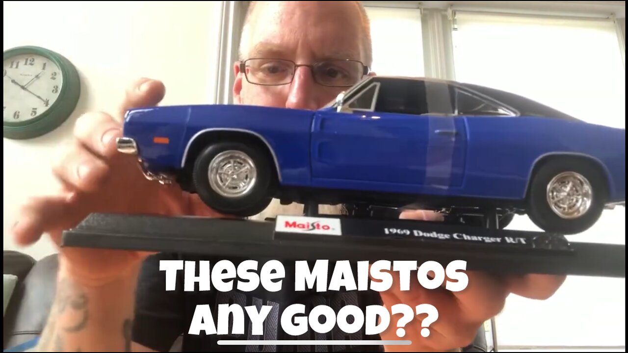 Unboxing A 1/18 Maisto 69 Charger From Costco. Any Good??? Also Good News!