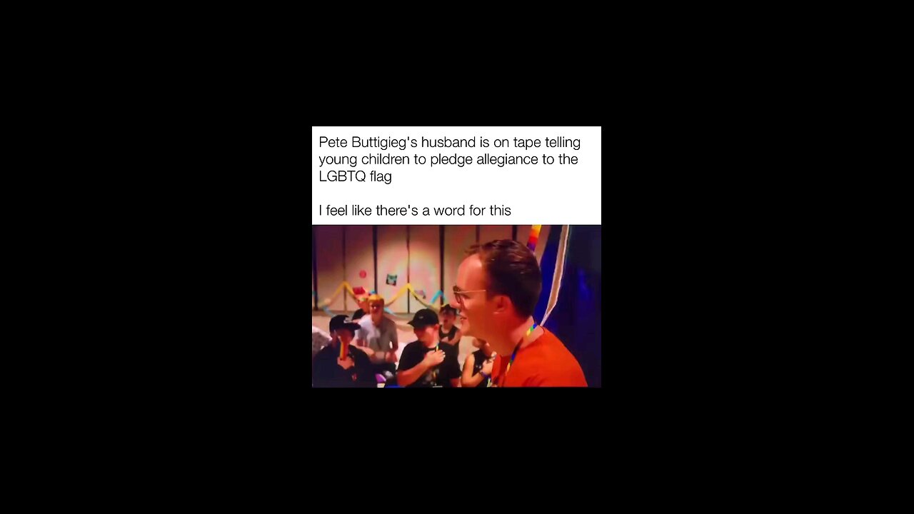 Here they are grooming the children out in the open that even trying to hide it.