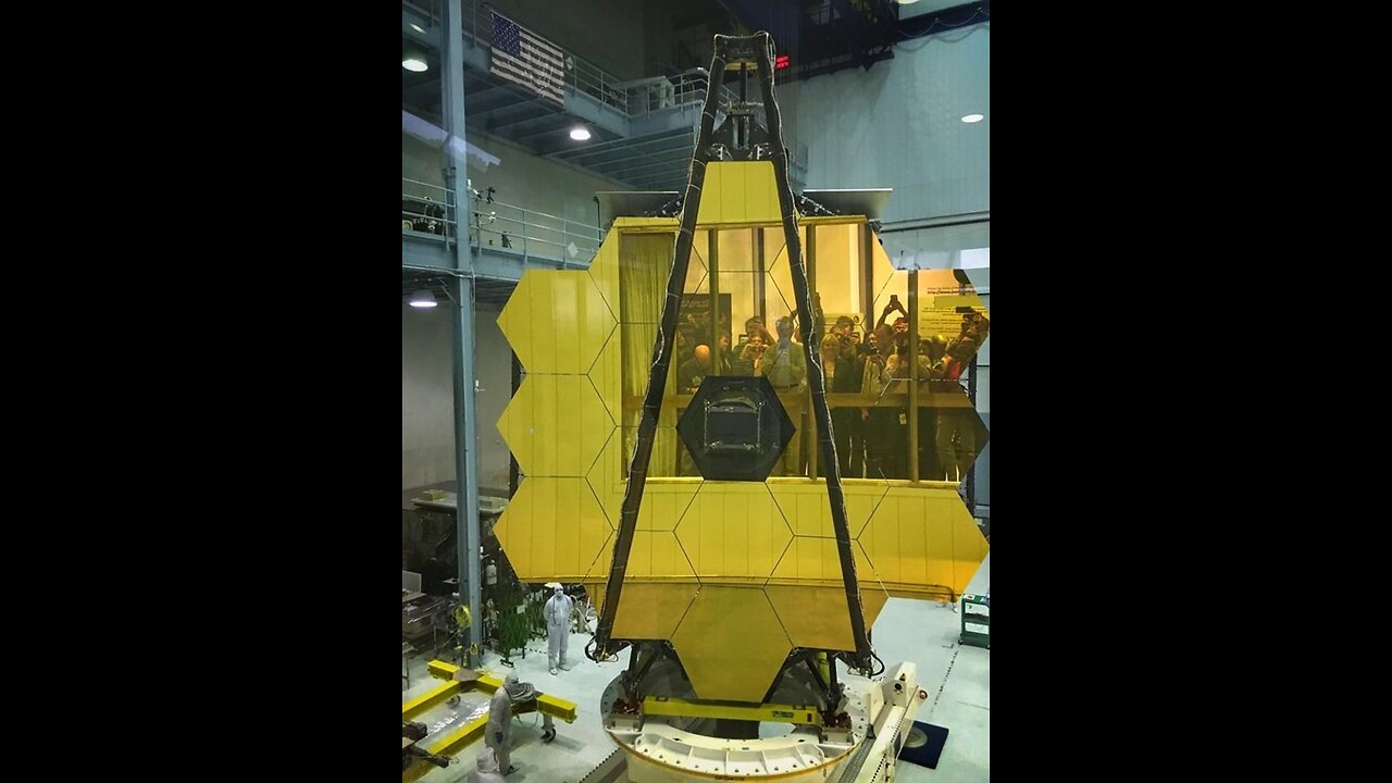 James Webb Space Telescope construction process Out of Chamber by Nasa