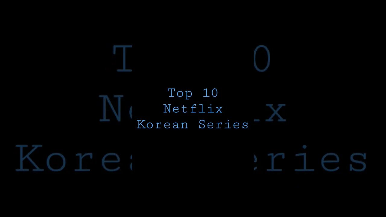 😱You Never Watched Top 10 Best Korean Series On Netflix