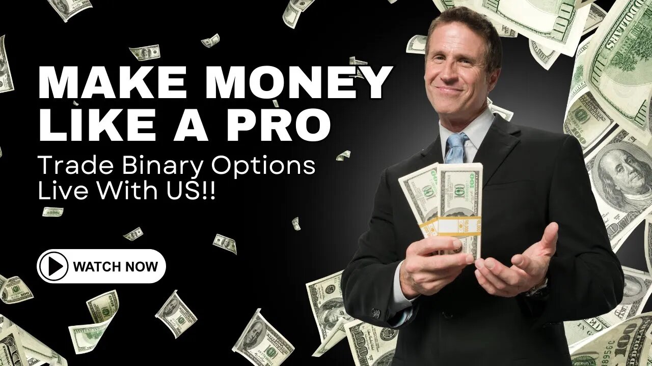 ✅Join Us And Trade Binary Options Live And Make Money