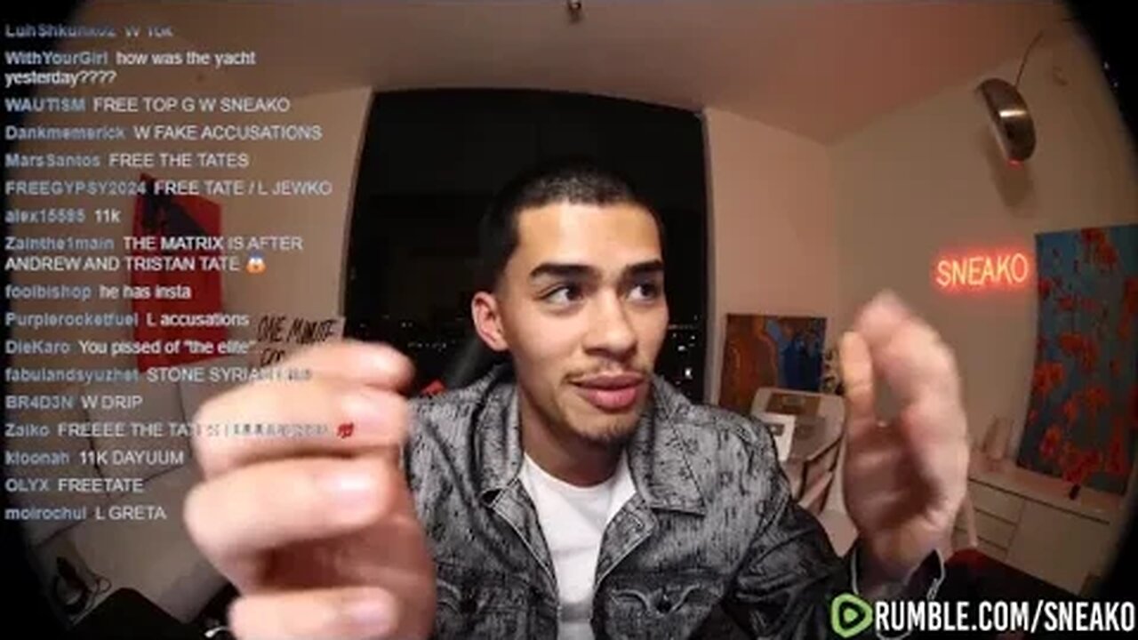 EPISODE 2 - UPDATE ON ANDREW TATE! | SNEAKO LIVE