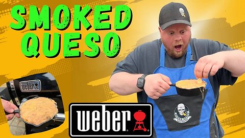 SMOKED WHISKEY QUESO ON THE WEBER SMOKEFIRE GRILL