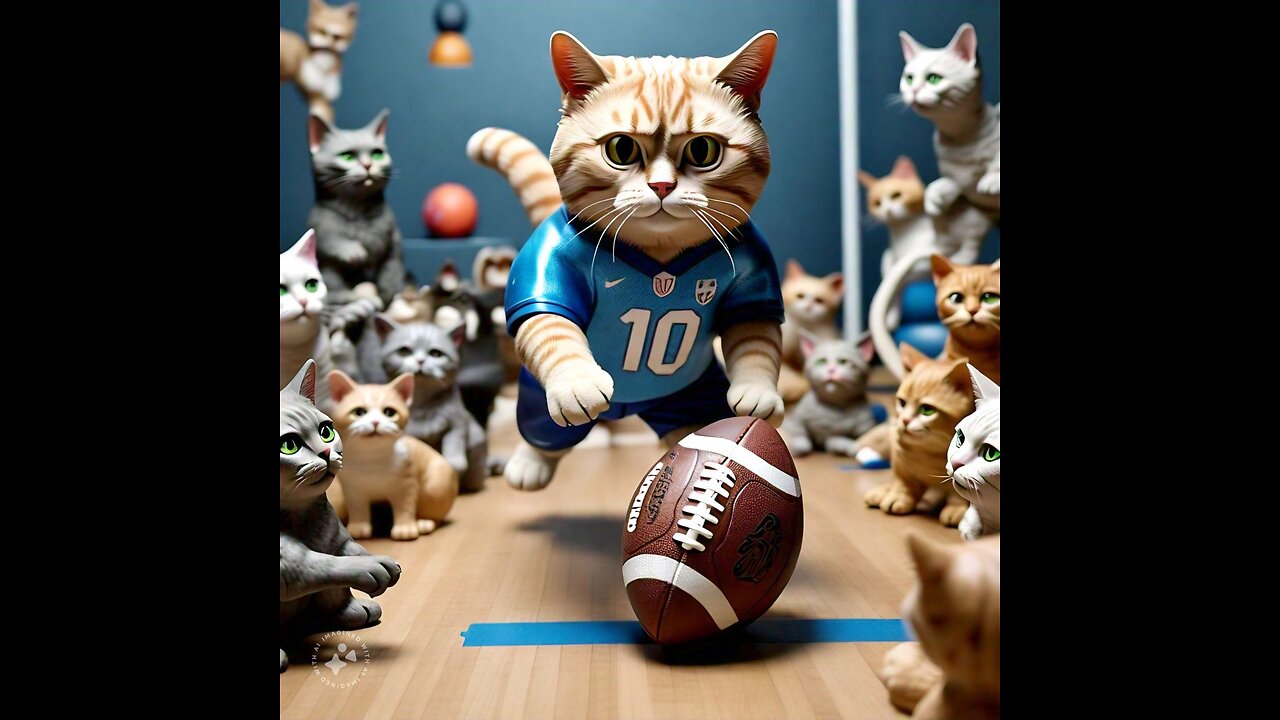 Cat football team