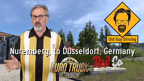 Nuremberg, Germany to Düsseldorf Germany in Euro Truck Simulator 2