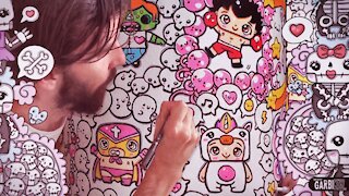 I Love Kawaii Graffiti by Garbi Kw