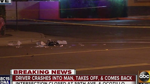 PD: Hit-and-run driver returns to Glendale scene