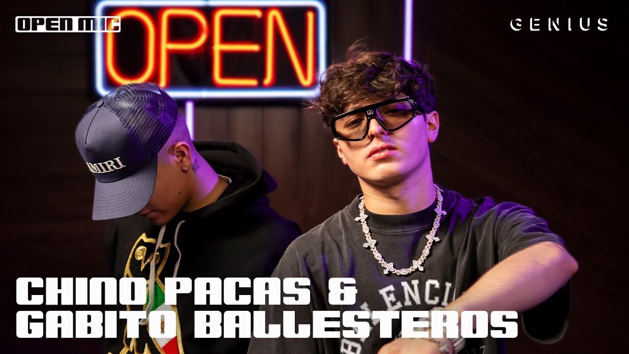 Chino Pacas & Gabito Ballesteros "Tunechi" (En Vivo) | Genius Open Mic