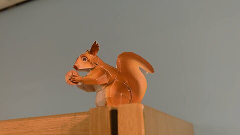 Handmade squirrel