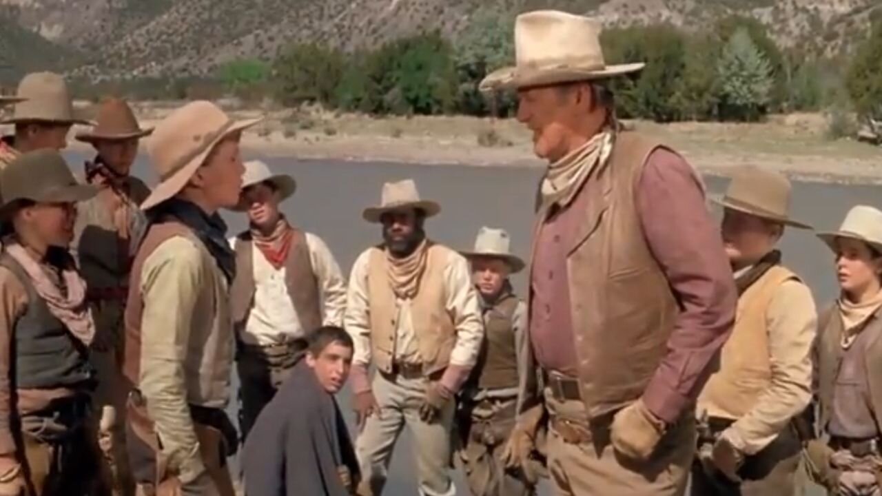 SPEECH THERAPY - John Wayne fixes a kid's stutter