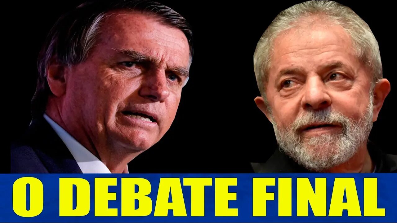 AGORA!! BOLSONARO ACABOU COM LULA EM DEBATE AO VIVO