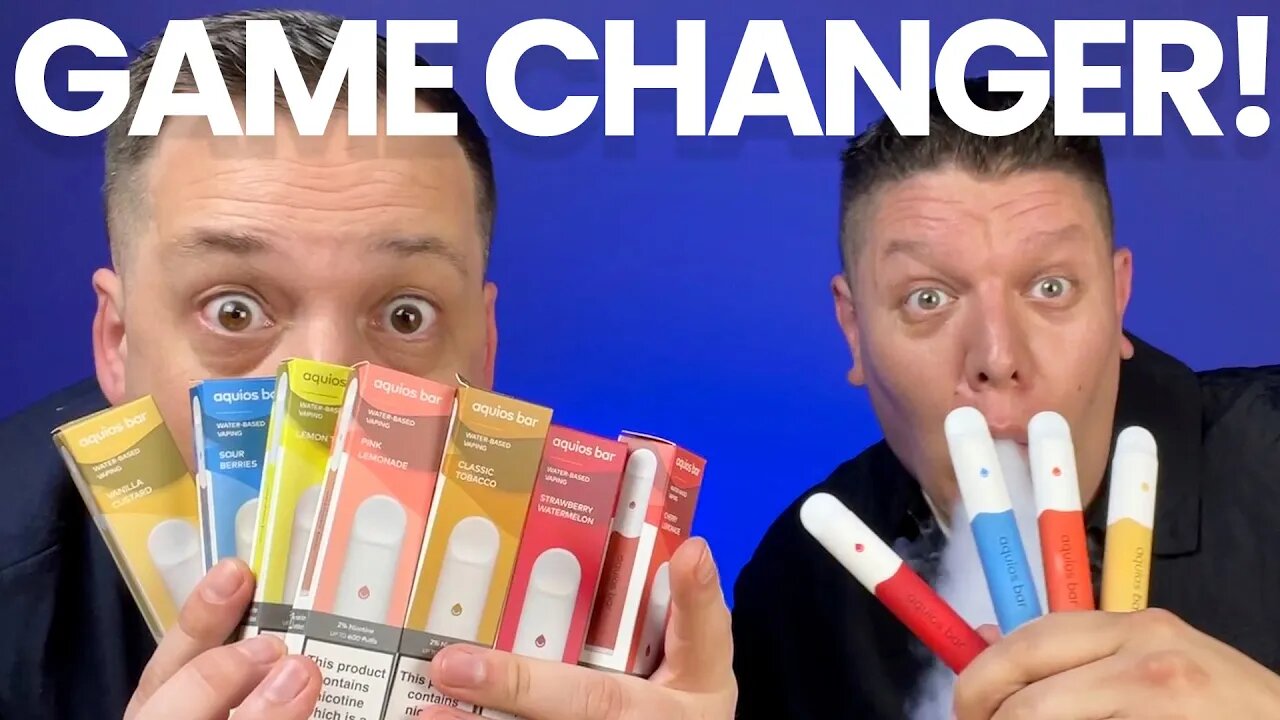 All Disposables Should Do This... Aquios Bars Review