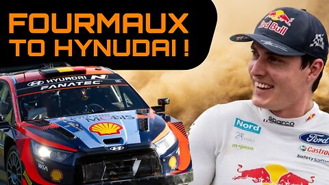 Hyundai sign Adrien Fourmaux !