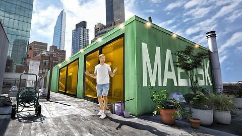 Living in a Shipping-Container in New York City…