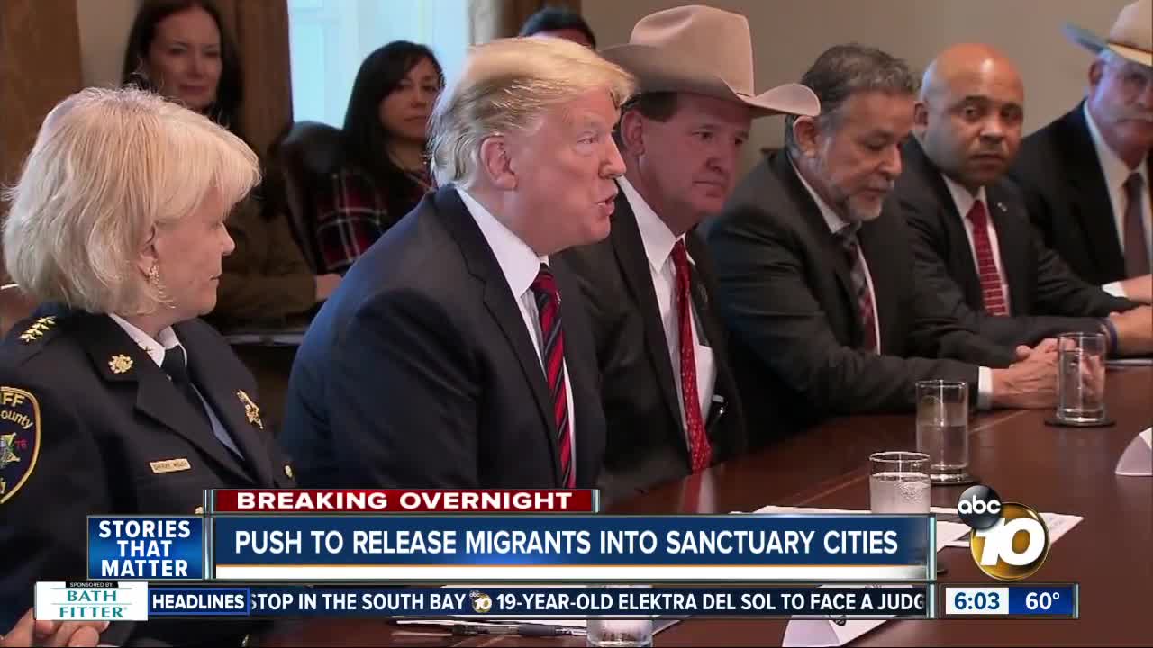 Report: White House wanted to release migrants into sanctuary cities