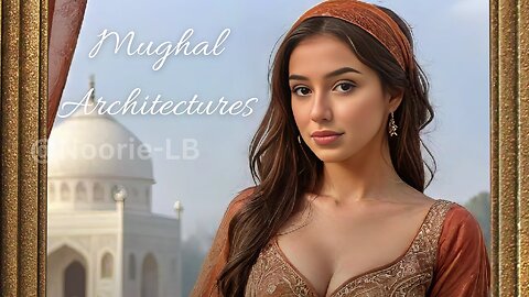 [4K] Noorie AI Lookbook | Mughal architectures