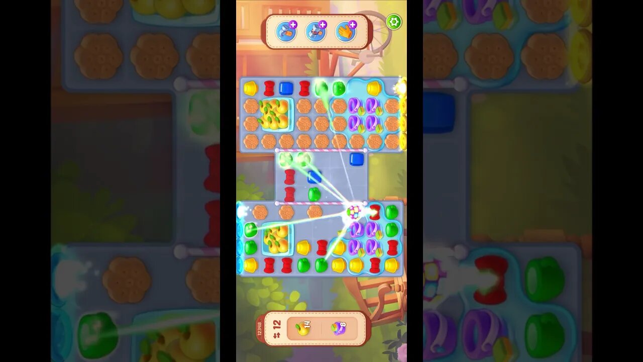 Shorts Playrix Homescapes Gameplay Walkthrough Level 12348-010