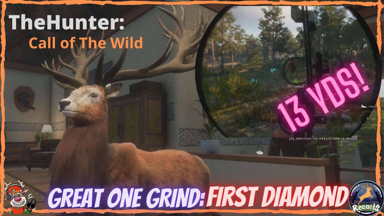 COTW: Red Deer Great One Grind Day 01 - Our First Diamond Red Deer