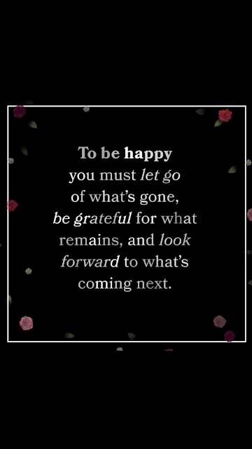 To be happy [GMG Originals]