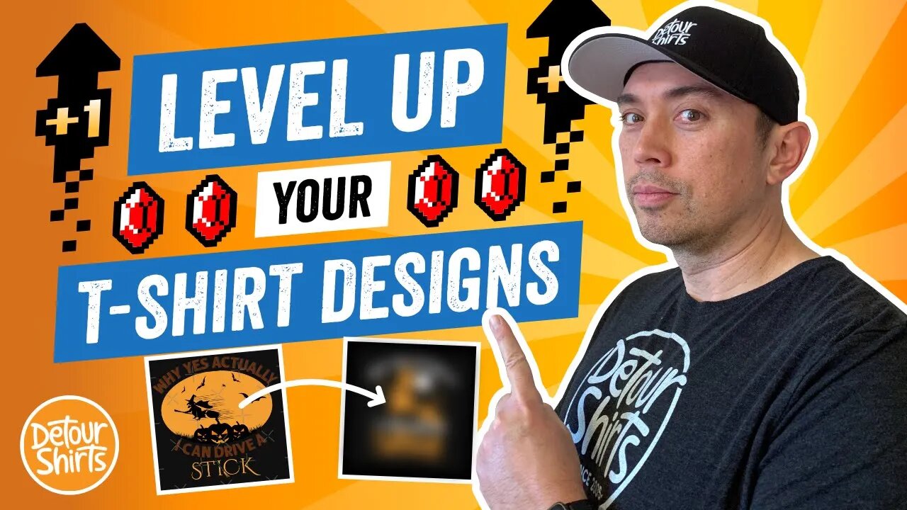 Level Up Your TShirt Designs. Make Next Level Shirt Designs...Tips To Go From Beginner to Pro Fast