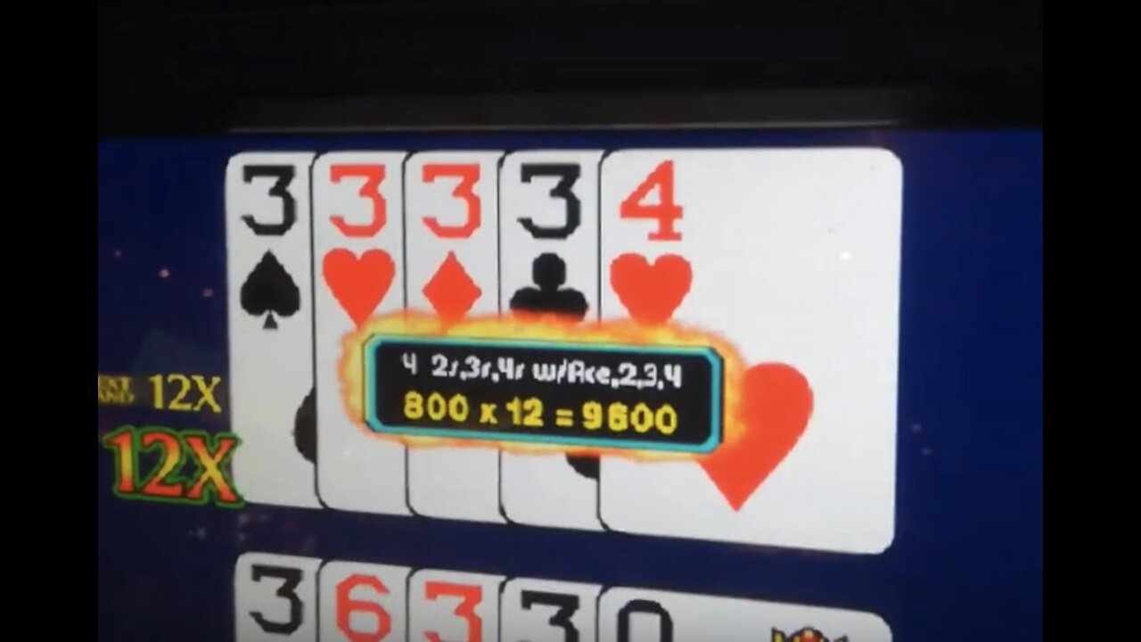 Ultimate X video poker [Bonus Streak]