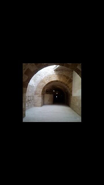 Watch That Mystic Tunnel Under That Historical Citadel in Alexandria
