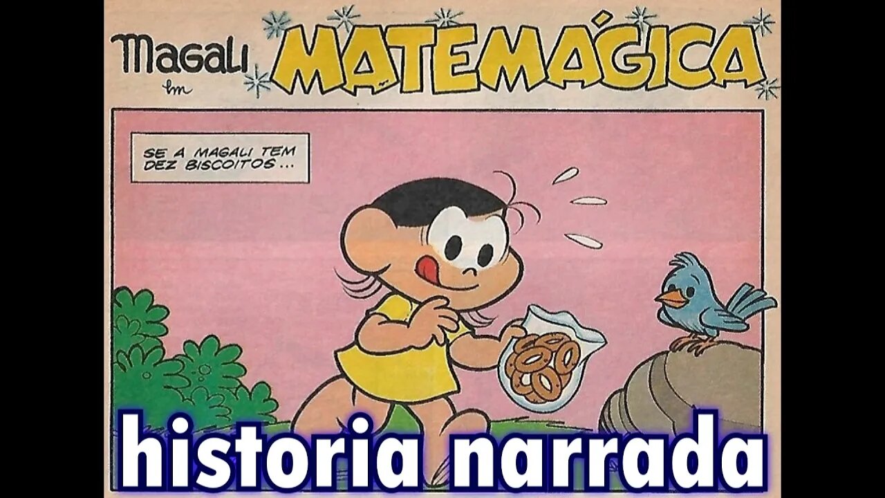 Magali em-Matemágica | Gibis do Rapha