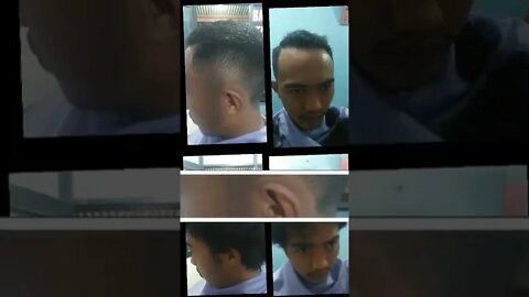 tukang cukur - ASGAR #shorts #shortsvideo #haircut