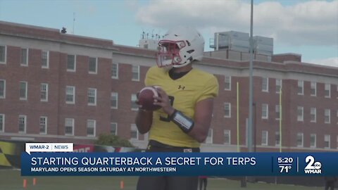 Terps' starting quarterback remains a mystery