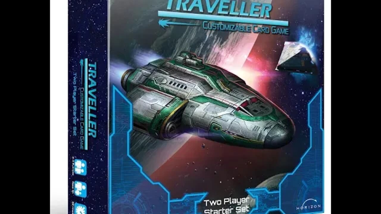 Unboxing - Traveller Customizable Card Game