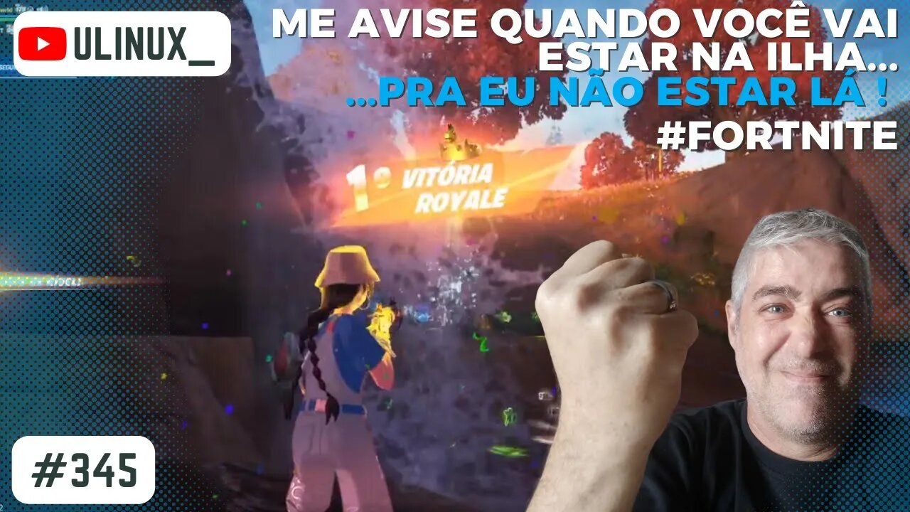 Me avise quando você vai estar na ilha pra eu não estar lá ! #Fortnite