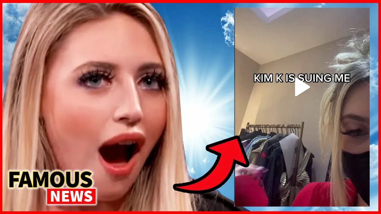 Ava Louise Said She's Getting Sued By Kim Kardashian | Famous News