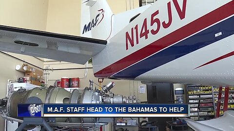 Mission Aviation Fellowship transports supplies to people affected by Hurricane Dorian