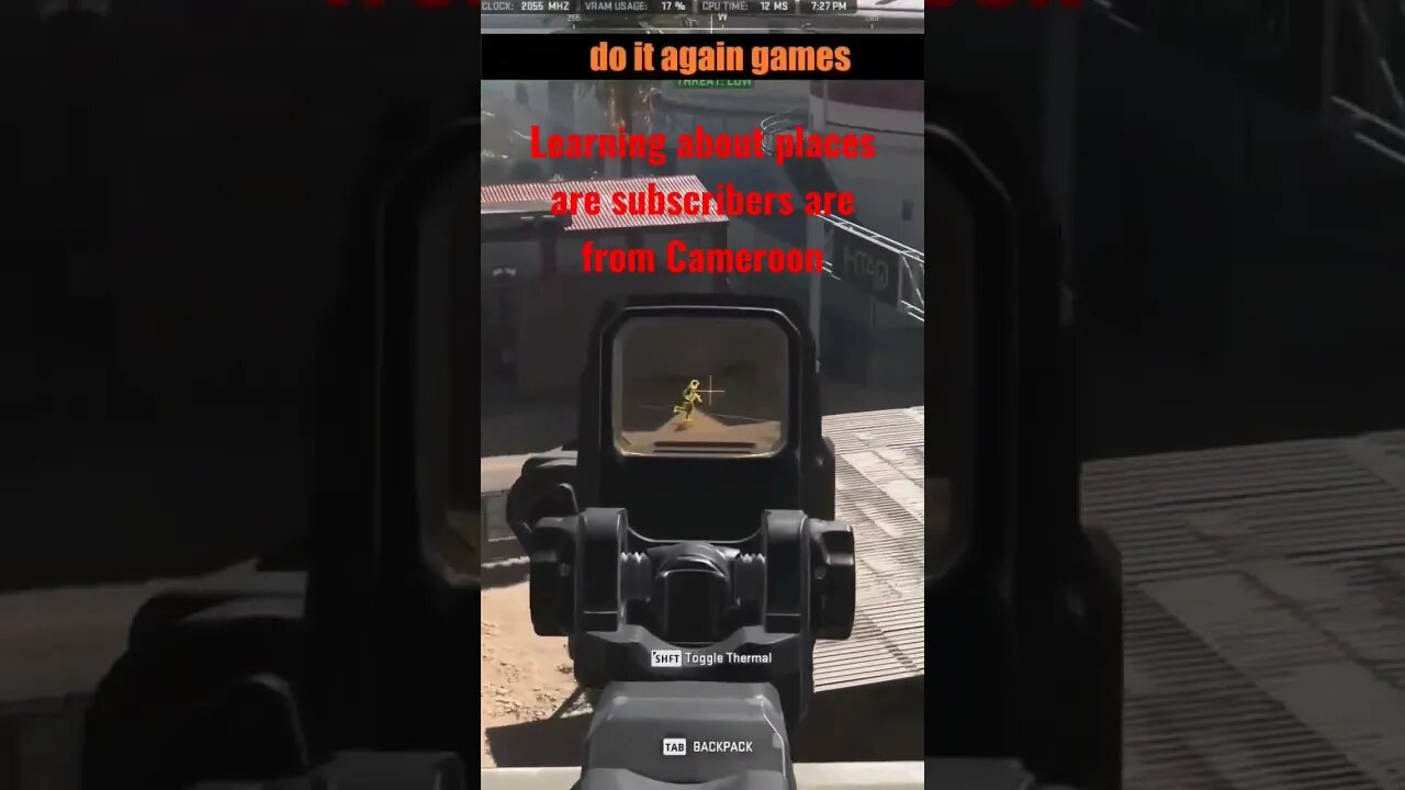 volcanoes are scary call of duty DMZ