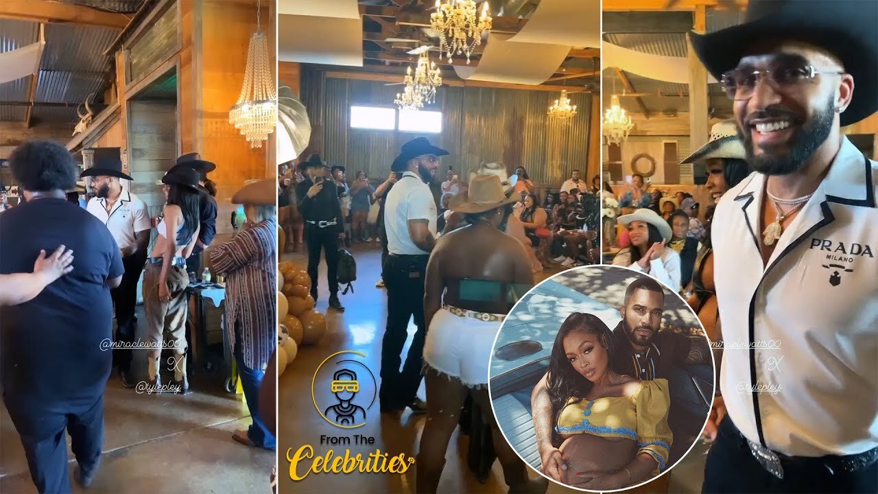 Miracle Watts And Tyler Lepley Celebrate At Their 1st Baby Shower πΆπ½ Congratulations Y'All"