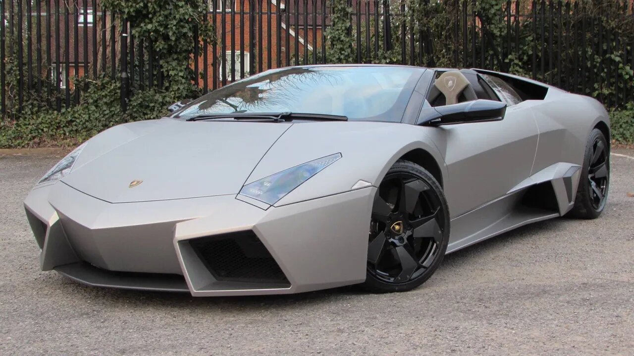 2010 Lamborghini Reventón Roadster Start Up, Exhaust, and In Depth Review