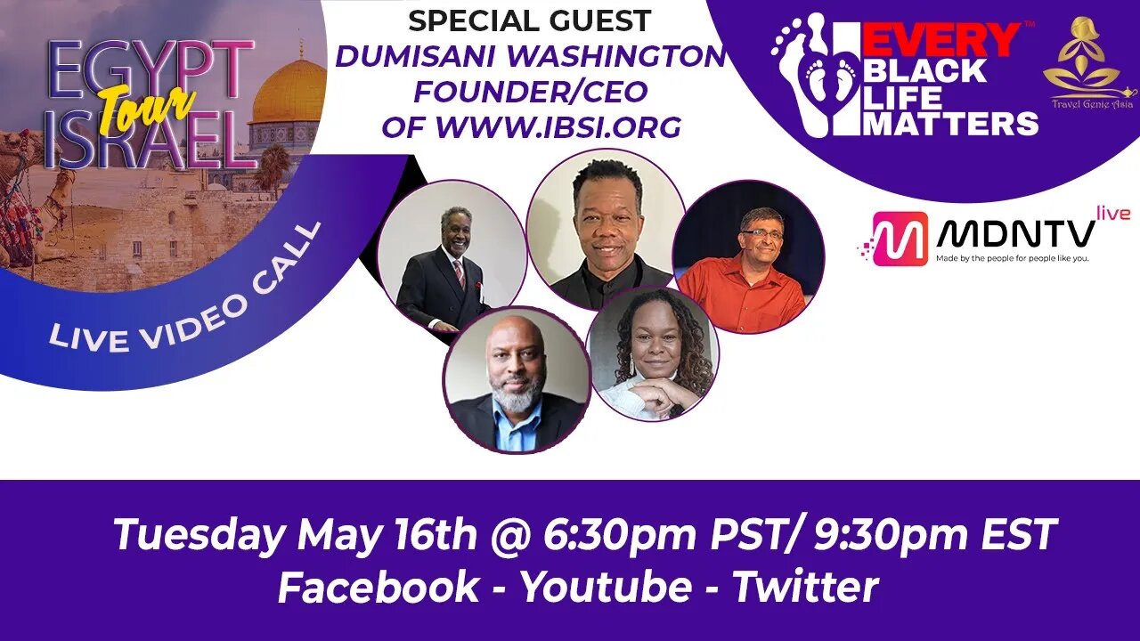 Live Discussion with Dumisani Washington - Founder/CEO of www.IBSI.org
