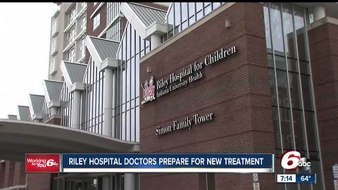 Riley Hospital Doctors prepare for cancer treatment