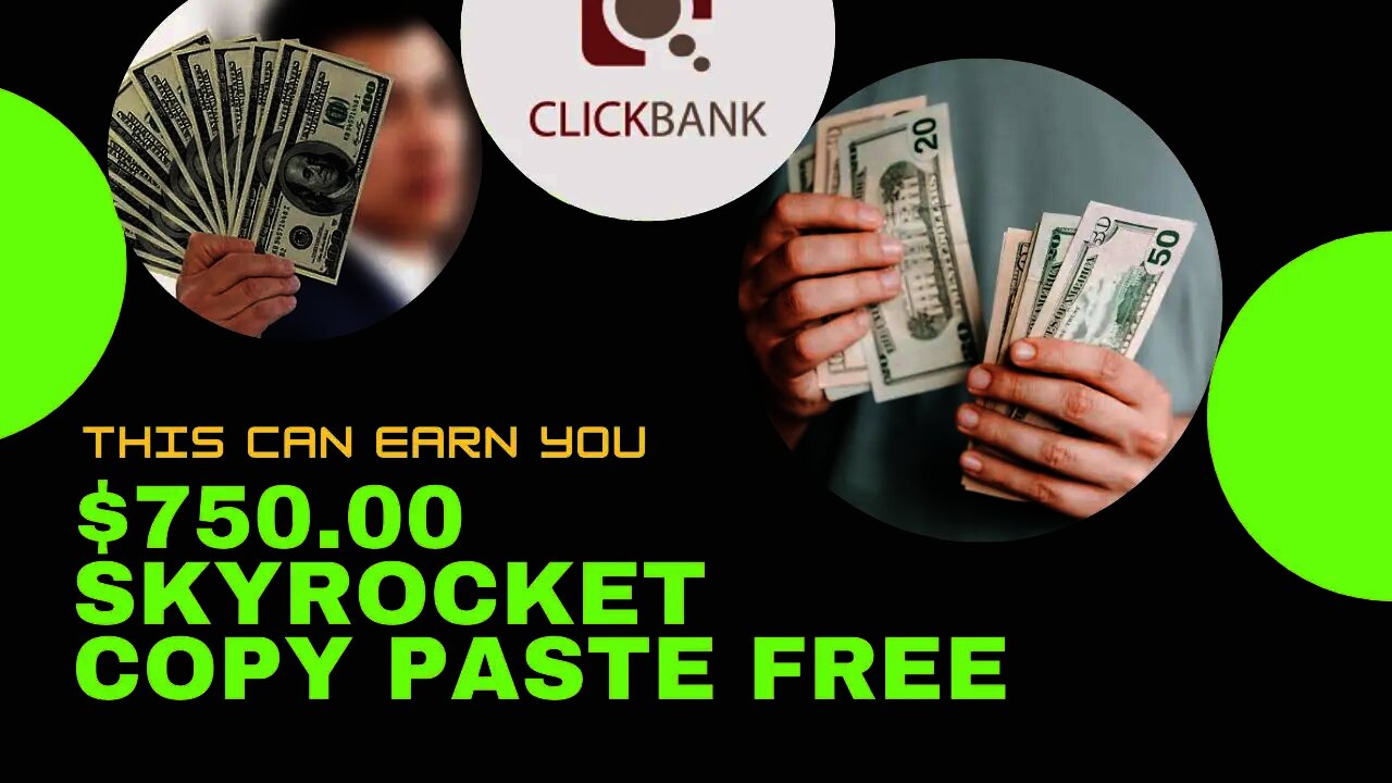 THIS CAN EARN YOU $750 A DAY WITH THIS SKYROCKET FREE STRATEGY, Copy Paste Earn Money