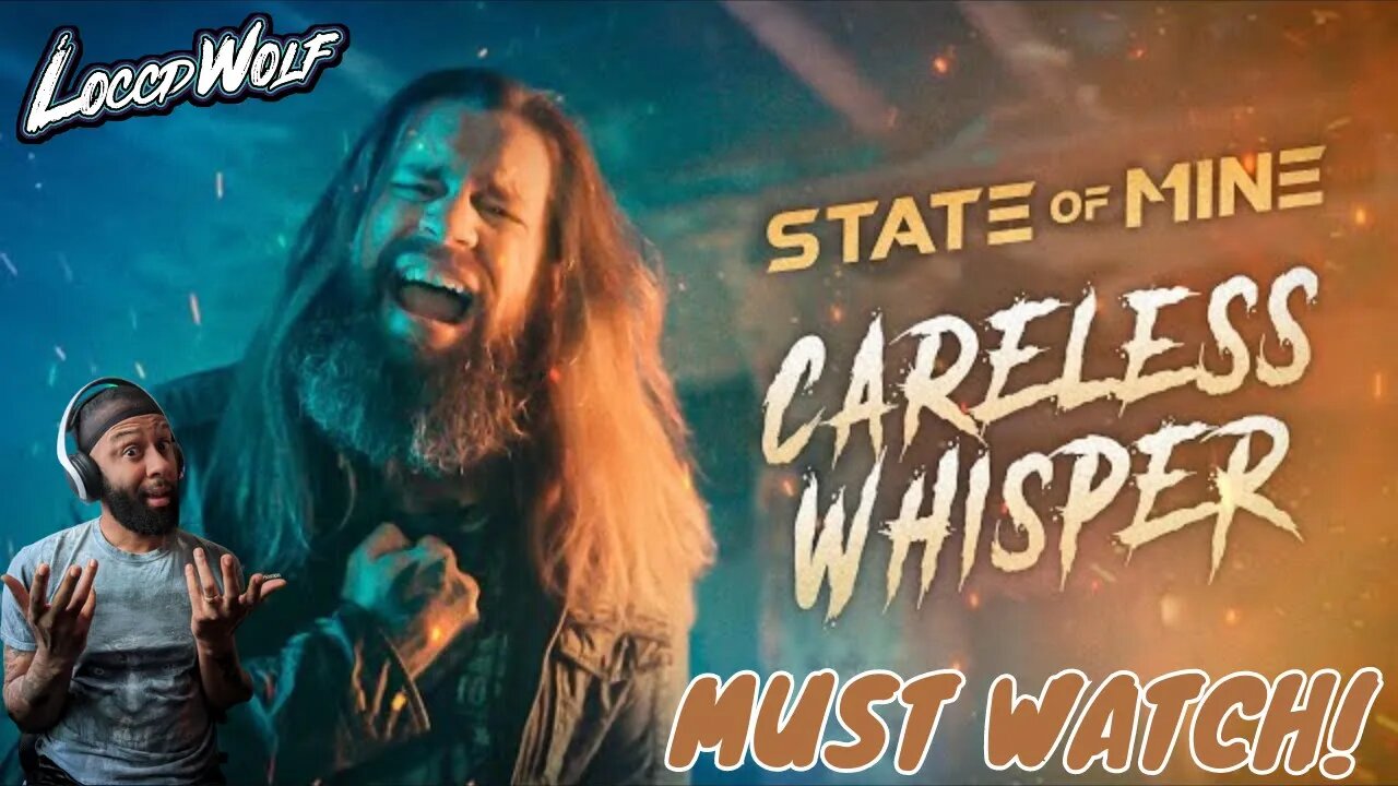 FIRST TIME REACTION! | Careless Whisper GOES HEAVY - STATE of MINE (@georgemichael METAL Cover)