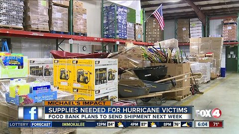 Midwest Food Bank sends more supplies to help hurricane victims