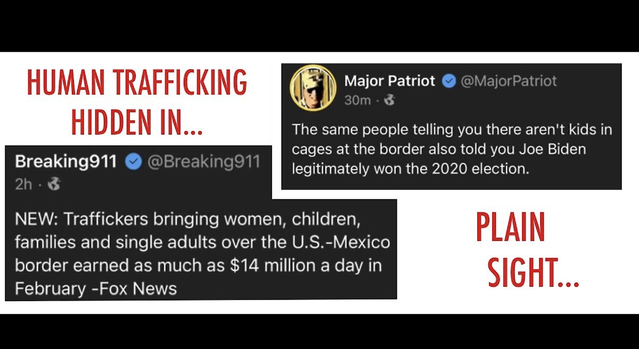 “Human Trafficking”.... “Hidden in Plain Sight”...