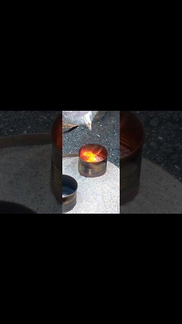Melting and Pouring Molten Aluminum #shorts #shortsfeed #shortsindia