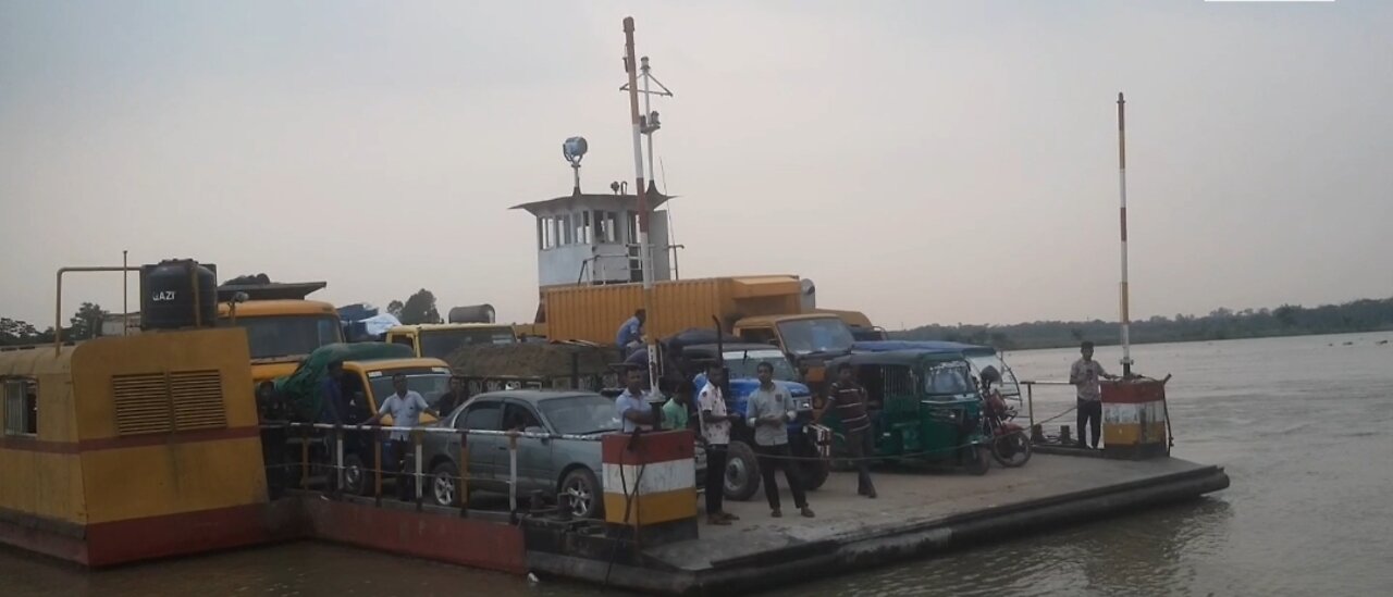 Ranigonj Bazar Bridge Ferry Ghat Sunamganj Sylhet