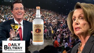 Drunk on Power: Nancy Pelosi Makes WILD PREDICTIONS About Midterm Results On Stephen Colbert