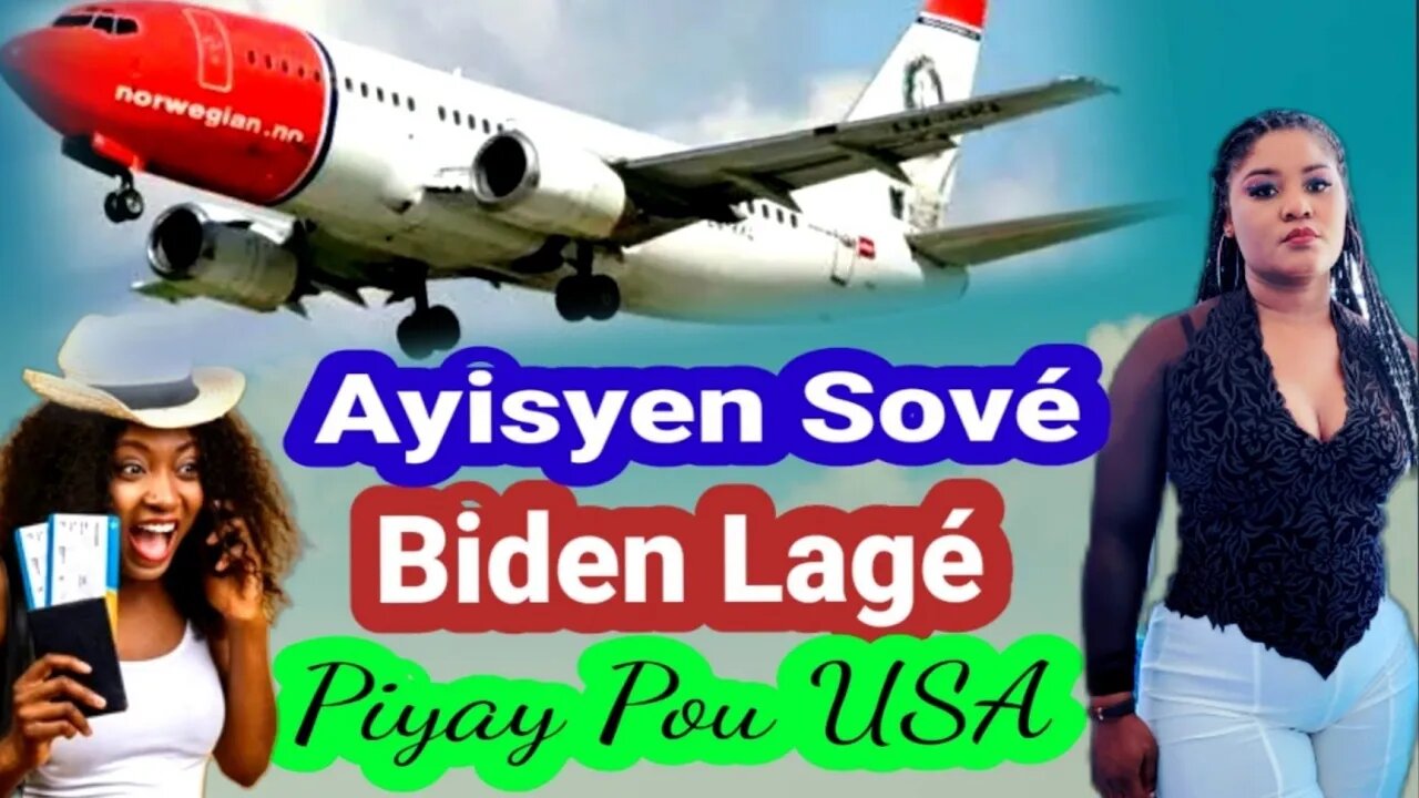 Aysyen Sové/Prezidan Biden Lagé Piyay POU Rantré Etazini Ou Pap Pasé Mizè Au Mexique