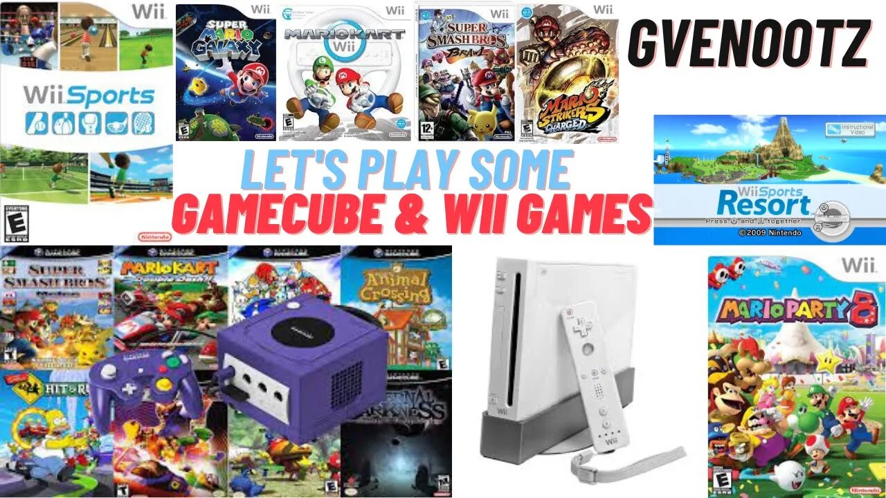 Let's Play some Gamecube and Wii Games Episode 1 #nostalgia