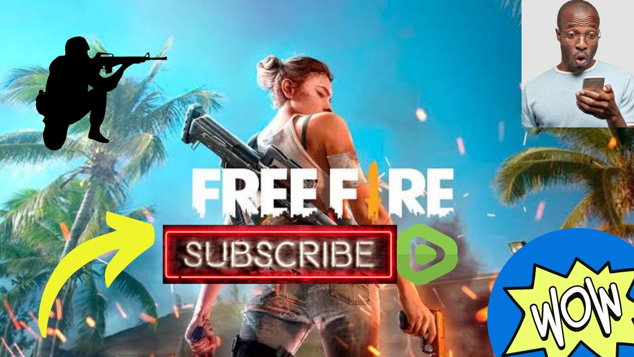 playing free fire (part 1) for the first time, first impressions.