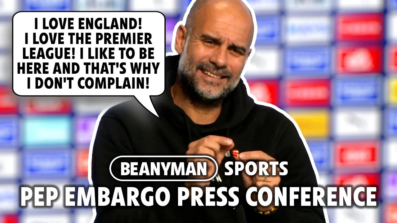 'I LOVE England and Premier League! That's why I don't complain!' | Man City v Chelsea | Pep Embargo